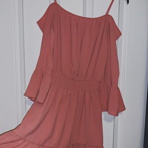 Divided Blush Pink Sundress